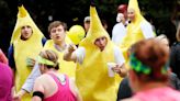 They dance and cheer and do so much for Memorial Marathon. Meet the Gorilla Hill Bananas.
