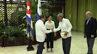 Canciller panameña se reúne en La Habana con Díaz-Canel