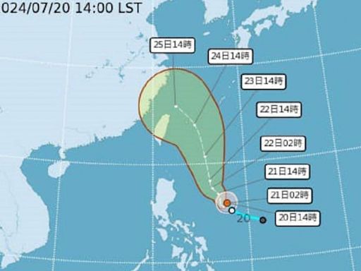 下周二、三恐發布海陸警！凱米颱風路徑偏西 專家：可能直接侵台