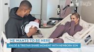 Tristan Thompson Met Son He Shares with Khloé Kardashian in Hospital: 'He Wants to Be Here'