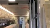 Chaotic moments caught on board Amtrak Cascades train in Cowlitz County