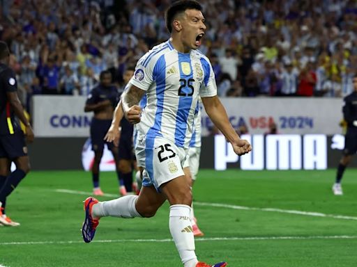 Córner de Messi, peinada de Mac Allister y arremetida de Lisandro Martínez: la jugada preparada con la que Argentina abrió el marcador ante Ecuador