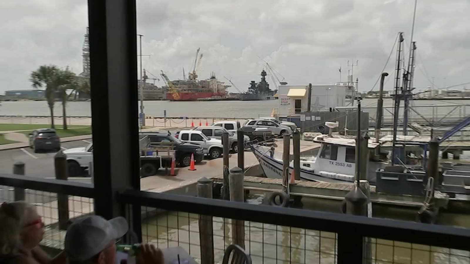 Waterfront restaurants in Galveston fight to keep Battleship Texas away