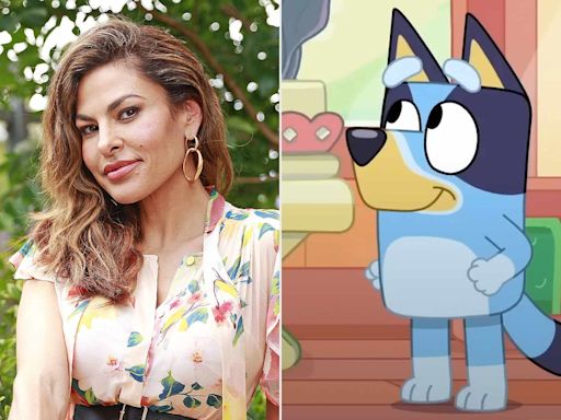 Eva Mendes Is the Latest Celebrity to Lend Her Voice to the New “Bluey” Online Digital Book Series