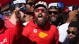 Garth Brooks Reacts to Travis Kelce Singing 'Friends in Low Places' at Kansas City Chiefs Parade