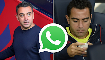 Xavi 'kicks Barcelona man out of his players WhatsApp group' following his sacking