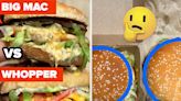 We Deconstructed A McDonald's Big Mac And A Burger King Whopper To See Which One Is Actually The Very Best