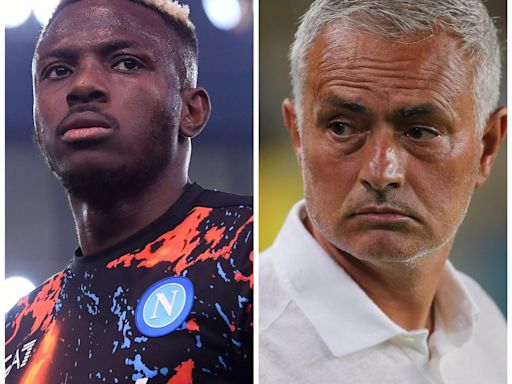 Jose Mourinho aims dig at Victor Osimhen after shock Galatasaray move