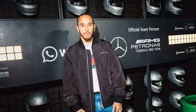 Lewis Hamilton Lights Up the Empire State Building at Mercedes AMG Petronas F1 and WhatsApp Party