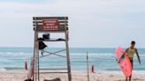 High rip current risk today at New York beaches. Officials say stay out of the water.