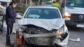 Triple choque en La Plata, dejó como saldo tres heridos y autos destrozados