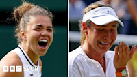 Wimbledon results 2024: Jasmine Paolini and Donna Vekic in record-breaking semi-final