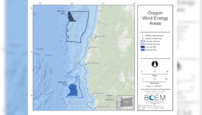 Proposal to auction Oregon offshore wind energy areas introduced