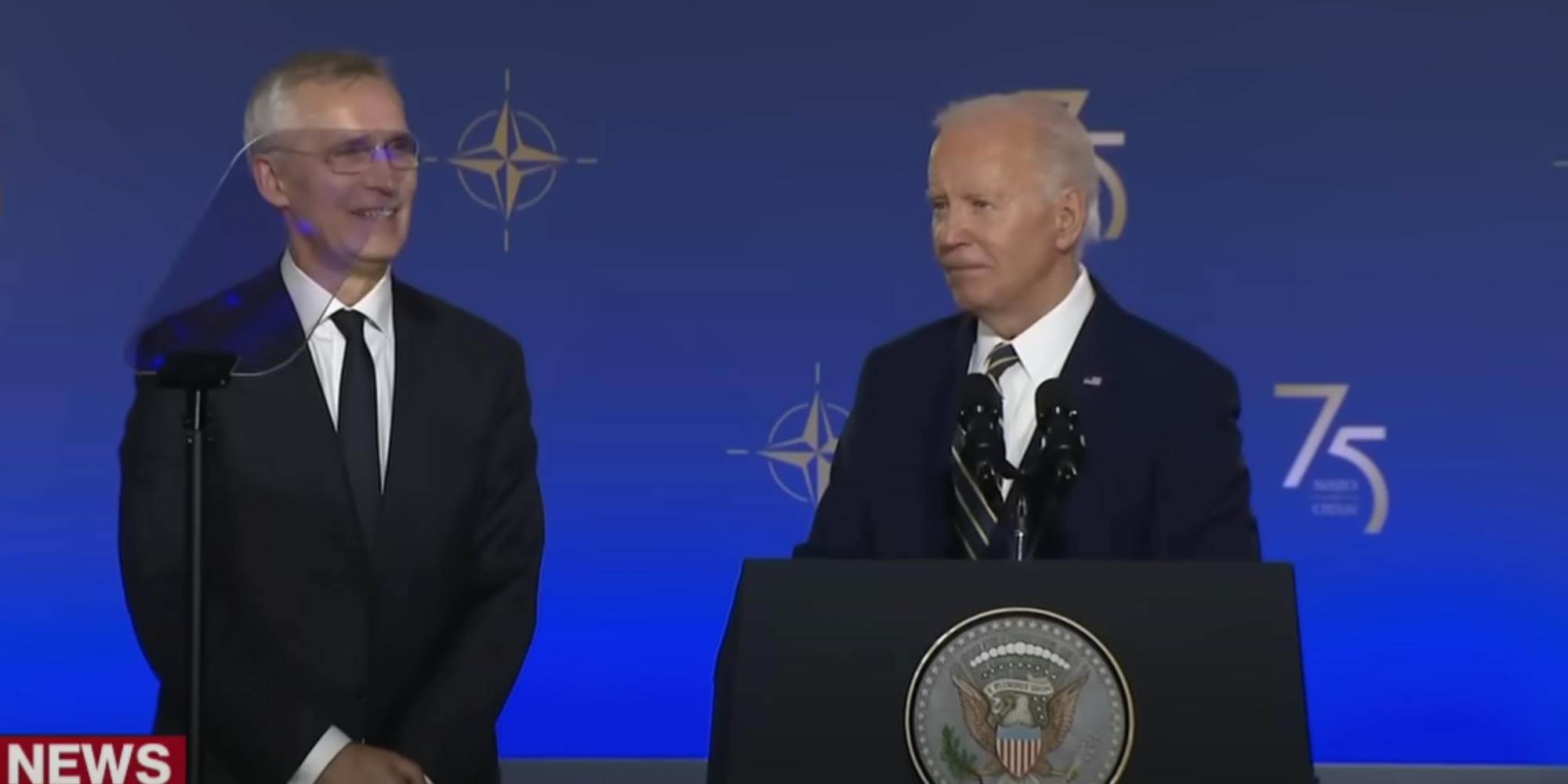 Did Joe Biden just tell a NATO general he was sleeping with his wife?