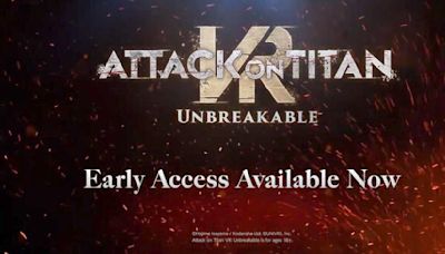 Attack on Titan VR Unbreakable Official Early Access Launch Trailer