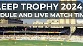 Duleep Trophy 2024: Full schedule, live match timings, and streaming