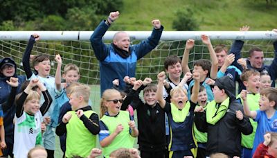 Future footie stars show off a hat-trick of skills at super summer sessions