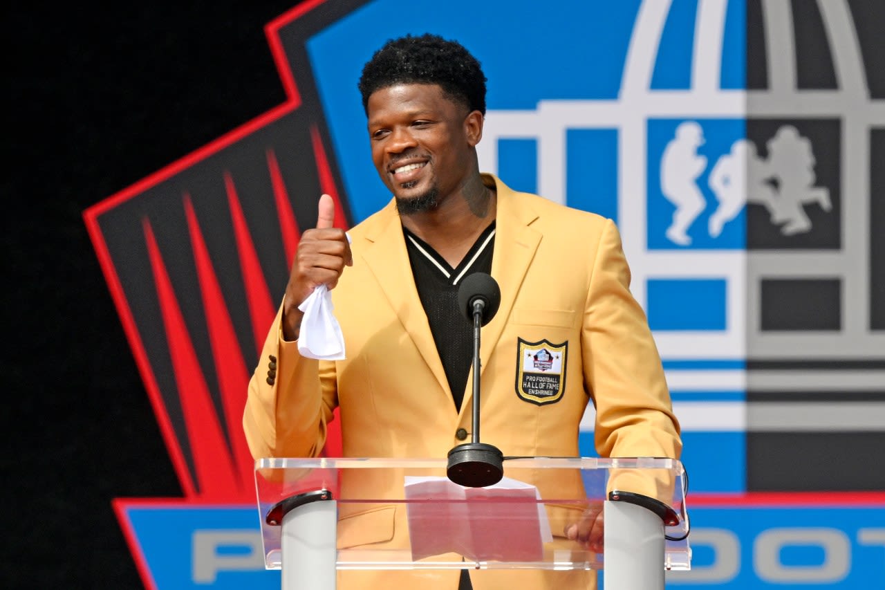 Houston Texans legend Andre Johnson enshrined into Pro Football Hall of Fame