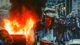 Violence rips through Naples despite supporter ban for Napoli vs Eintracht Frankfurt Champions League tie