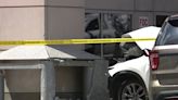 Police: Elderly passenger dead after female suspect steals vehicle, crashes into downtown DC building - WTOP News