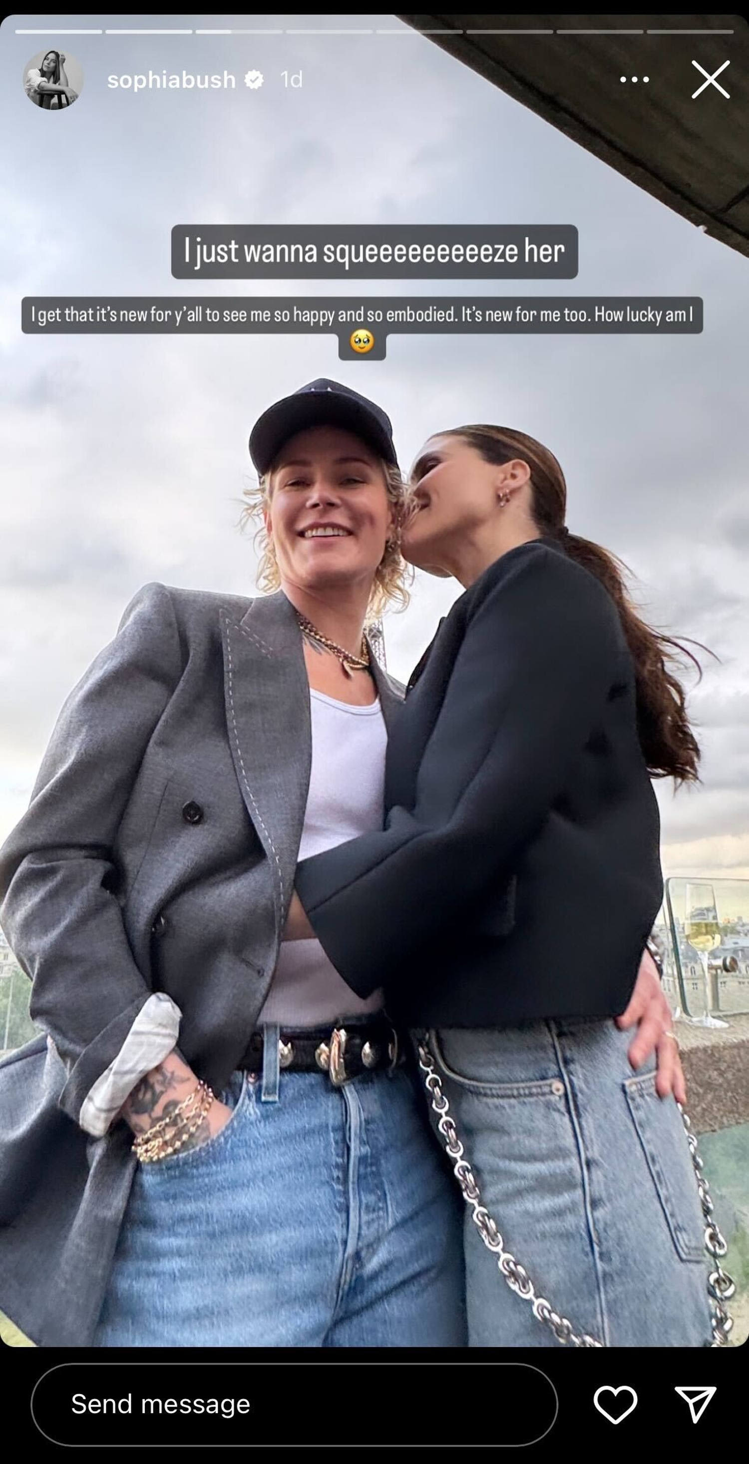 Sophia Bush addresses engagement rumors with Ashlyn Harris