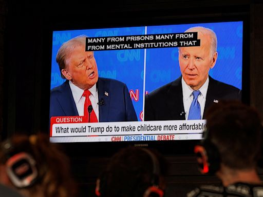 Fact check: Biden and Trump trade falsehoods and context-free claims at 1st presidential debate of 2024