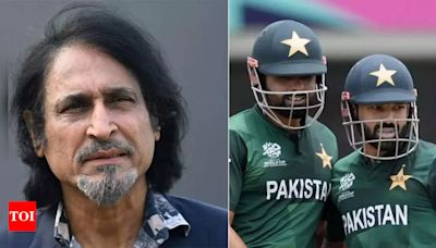 'Bohot zyada khich khich...': Ramiz Raja backs opening duo of Mohammad Rizwan and Babar Azam despite T20 World Cup disaster | Cricket News - Times of India