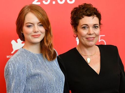 Olivia Colman details the cheeky prank she pulled on Emma Stone during sex scene