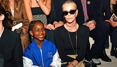 Charlize Theron Enjoys Rare Outing with Daughter August, 7, as They Sit Front Row at Dior Pre-Fall Show