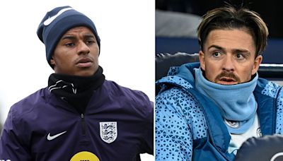 Marcus Rashford and Jack Grealish at risk of England axe from Euro 2024 squad