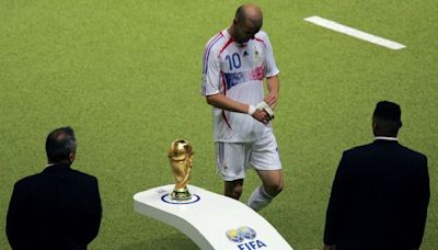 Players sent off at a World Cup