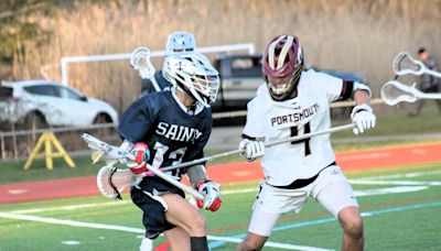 Purcell nets five goals as undefeated Portsmouth holds off St. Thomas in D2 boys lacrosse