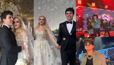 Celebran lujosa boda en Parque Fundidora de Monterrey; canta Gerardo Ortiz, Sonora Dinamita y más