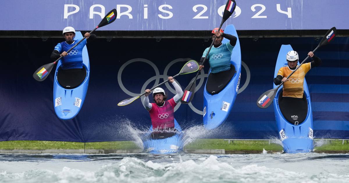 ‘NASCAR or Rock ’Em Sock ’Em Robots’: Welcome to Olympic kayak cross