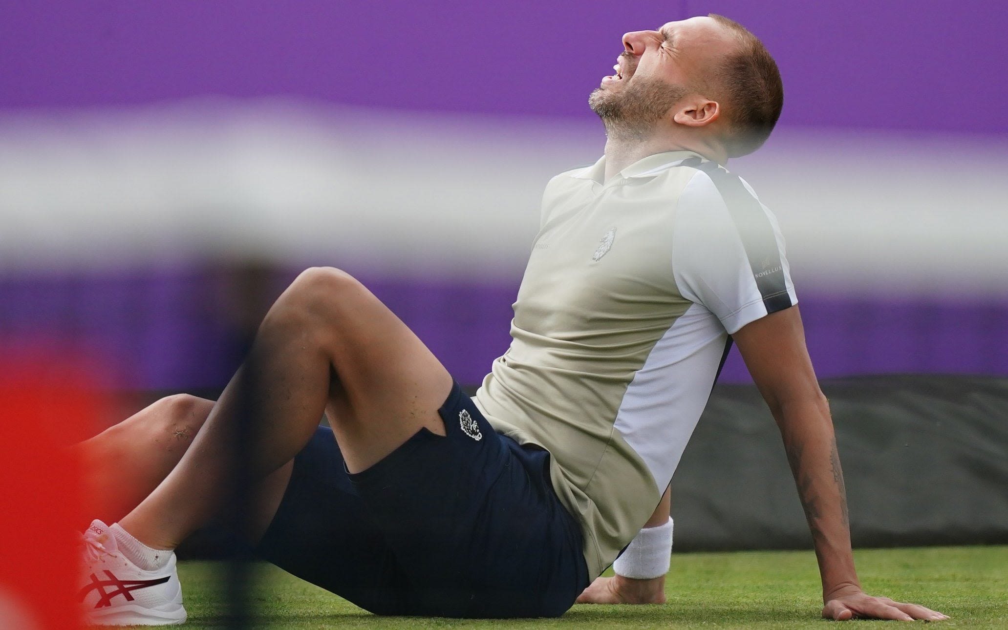 ‘Heartbroken’ Dan Evans could miss Wimbledon and Olympics after injuring knee