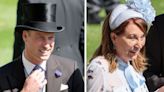 William 'shows he's a true gentleman' helping Carole Middleton in awkward moment