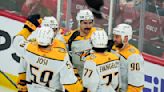 Forsberg gets 10th career hat trick, sets Nashville scoring record as Predators beat Blackhawks 5-1