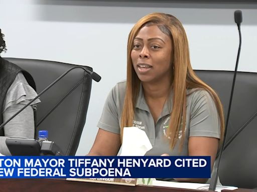 New federal subpoena targeting Dolton Mayor Tiffany Henyard's spending