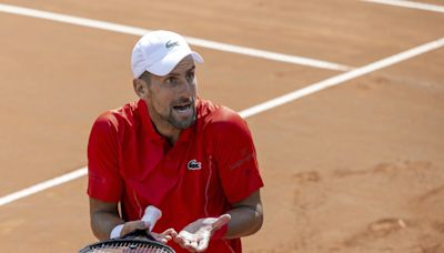 Novak Djokovic sigue con sus frustraciones en 2024 y se quedó otra vez fuera de la final de Ginebra