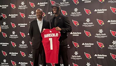 What's the latest regarding Marvin Harrison Jr.'s jersey number with Arizona Cardinals?