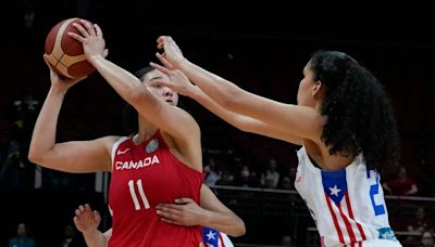 Canadian women's basketball team eyeing Olympic podium