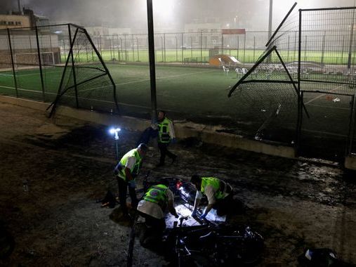 Israel strikes Hezbollah targets 'deep inside' Lebanon after deadly football pitch attack in Golan Heights