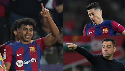 ¡Lamine Yamal lo ha vuelto a hacer!: las notas y el 1x1 del Barcelona vs. Real Sociedad, por LaLiga 2023-24 | Goal.com Espana