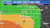 Strong to severe thunderstorms possible overnight into Friday morning