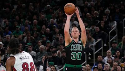 Celtics advance to East semifinals, beating short-handed Heat 118-84 in Game 5