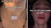 Se quiso hacer un tatuaje ‘delicado’ y estalló en llanto con el resultado: “Parece que me salen pelos del pecho” | Por las redes