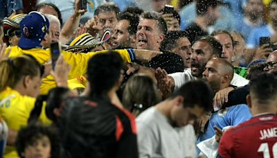 Conmebol advierte a colombianos por pelea en Copa América; se les puede ir hondo