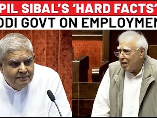 Kapil Sibal Presents ‘Hard Facts’ To Modi Govt In Rajya Sabha: ‘83% Of Indian Youth Is Unemployed’