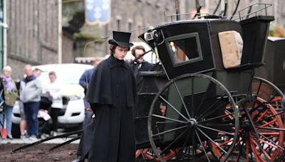 Set pictures show Edinburgh transformed for Guillermo Del Toro's Frankenstein