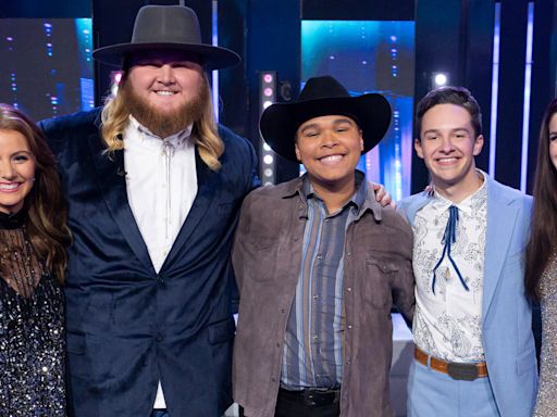 Top five remaining American Idol contestants perform for a spot in finals